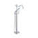 Traditional 1-Handle Freestanding Floor Mount Tub Filler Trim Kit with 1.75 GPM Showerstick Hand Shower
