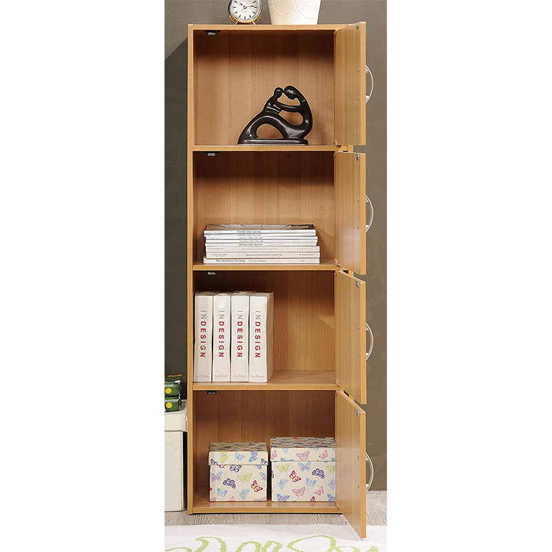 Armoire de rangement à 4 tablettes , Brun