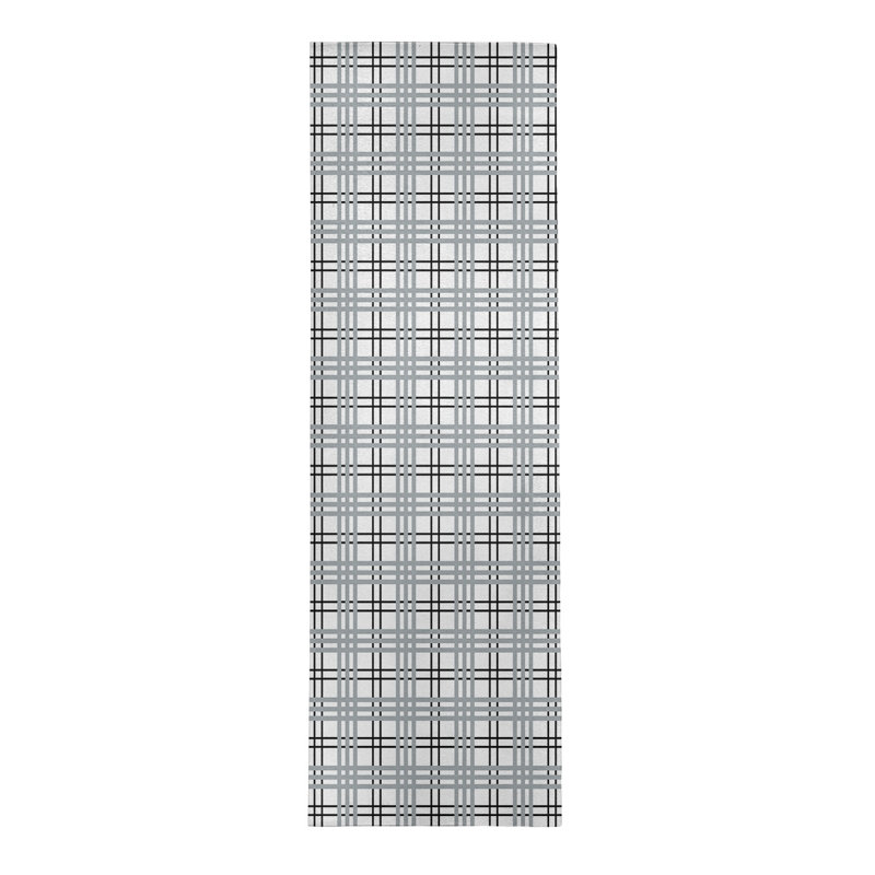 Plaid Indoor Rug, Runner 2'6" x 8'