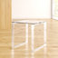 Duprey Glass Top Sled End Table
