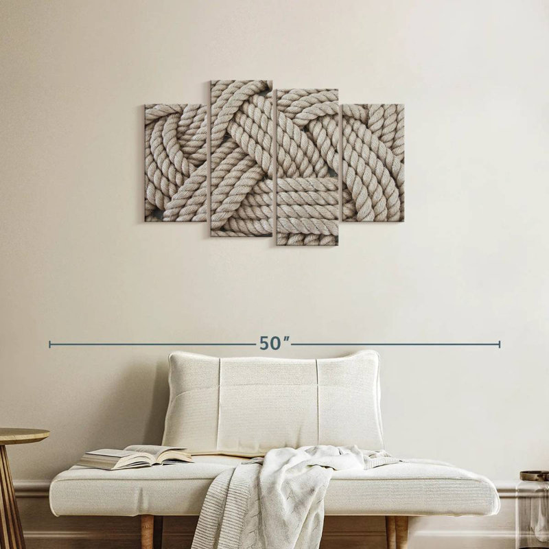Aletra Layered Ropes, 22" H x 36" W