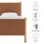 Lit plateforme tapissier en cuir Maven-107488713-107488712-107488715