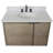 37'' Single Bathroom Vanity with Stone Top-27808955