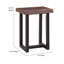 Tabouret de comptoir 24 po Sehnaz