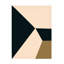 Art sur toile Trapezium abstrait-105647915