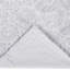 Taie d'oreiller touffetée en chenille 100% coton de la collection Ashton, conception en médaillon, respirante et douce, certifiée OEKO-TEX, lavable à la machine, toutes saisons, 26 po x 26 po, blanc-409766560-436607869