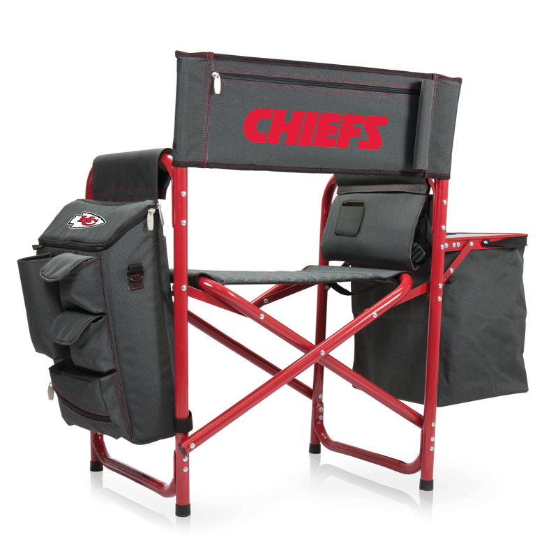 NFL Fusion Camping Chair, Red, Kansas City Chiefs
