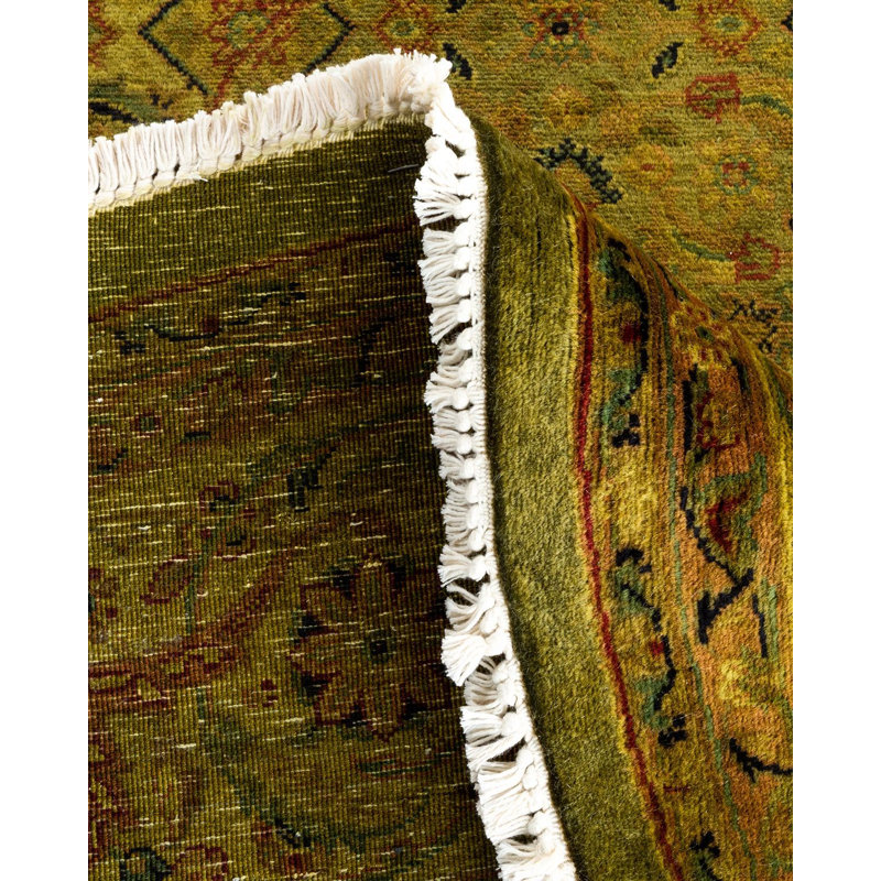Fine Vibrance One-of-a-Kind 6' 2" X 6' 4" Hand Knotted Area Rug
