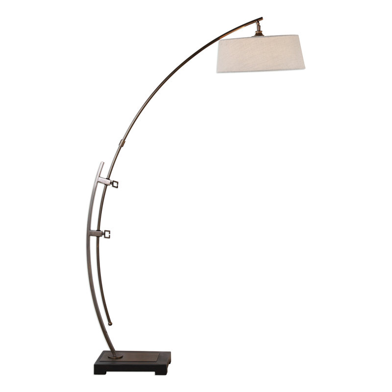 Lampe sur pied arquée 73,5 po Abdullaah