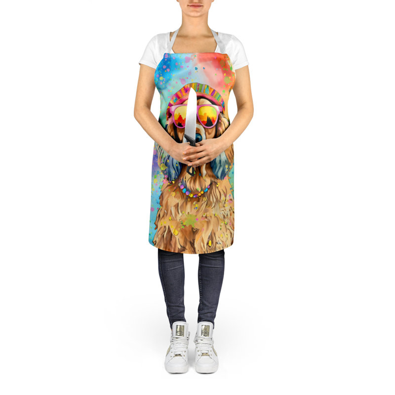 No Pattern Bib Apron