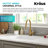 KRAUS Oletto Single Handle Pull Down Kitchen Faucet with QuickDock Top Mount Installation Assembly-2106730851