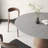 Ikerne Light Gray Sintered Stone Wooden Dining Table For 4/6/8-1442883747