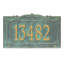 Signature Series 1-Line Wall Address Plaque-65567635-65567639-65567631