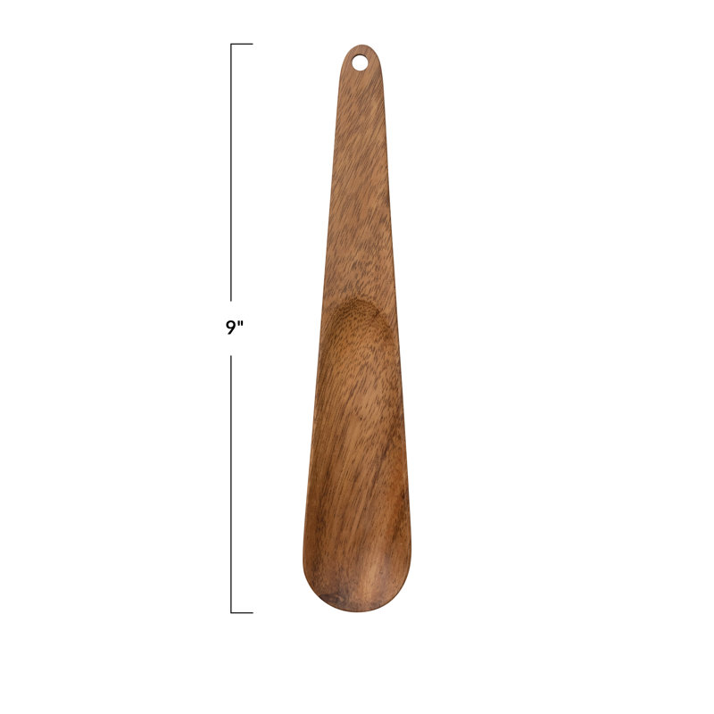 Hand Carved Acacia Wood Scoop