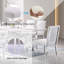 Chaise d'appoint en tissu Yonis