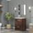  New York 72" X 30" Rectangular Teak Wooden Framed Mirror