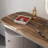 Light Luxury Walnut Wood Bedroom Dresser