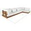 Canapé modulaire d'extérieur rembourré Ivry-1620454108