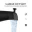 Robinet de baignoire et de douche noir mat-65318754