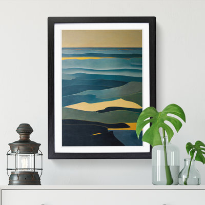 Seascape Abstract Vol.10 - Single Picture Frame Print