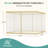 Aoodor Mosquito Netting Screen for Gazebo-95272003-109048729