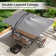 9 x 12 Ft Large Rectangular Cantilever Patio Umbrella with Tilt & Base