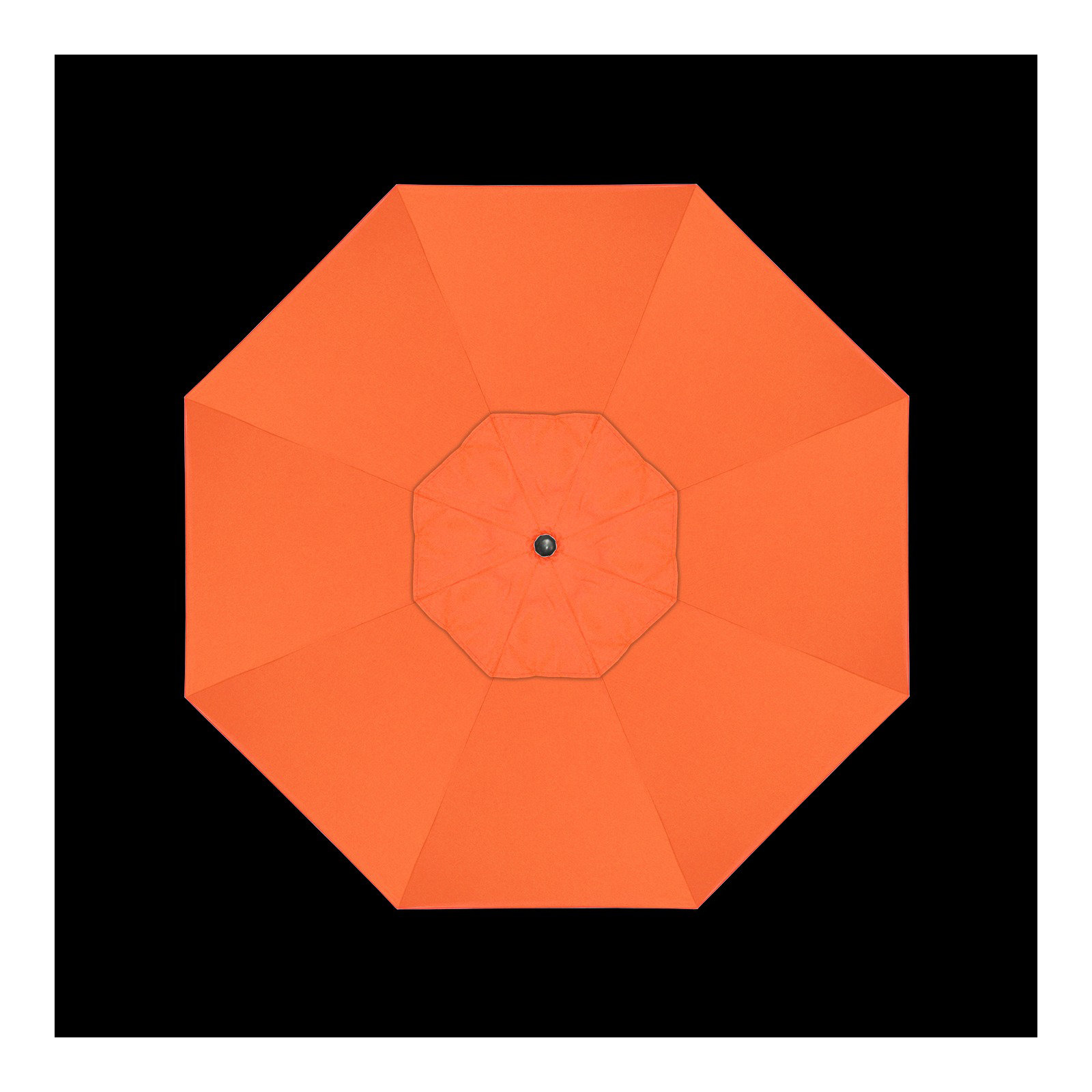 9' Market Sunbrella Umbrella, Canvas Melon Sunbrella® Canvas