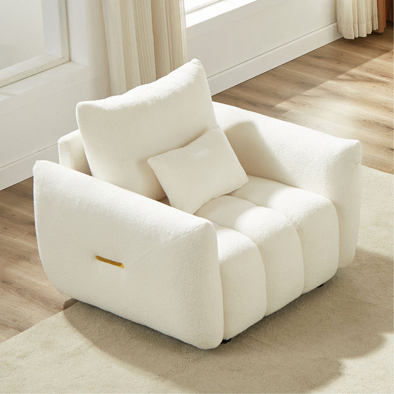 Canapé en tissu 35,24 po Teddy