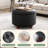 Upholstered Storage Ottoman Bench, PU Leather Button Tufted Ottoman Footrest Stool for Living Room-1034870594