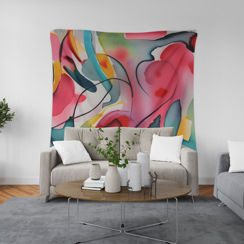 Tapisserie murale, H 88 po x l 104 po