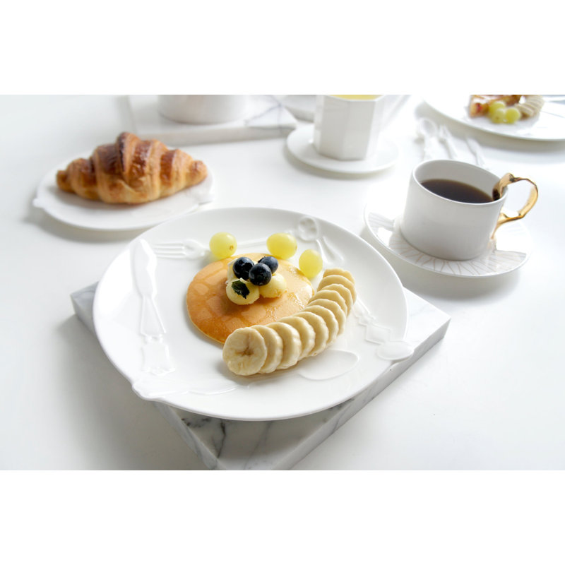 Cutlery Bone China Appetizer Plate
