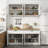Dorilal 63" Freestanding Kitchen Pantry Cabinet with Adjustable Shelves, Soft Close Hinges for Dining Room Storage-1927031366