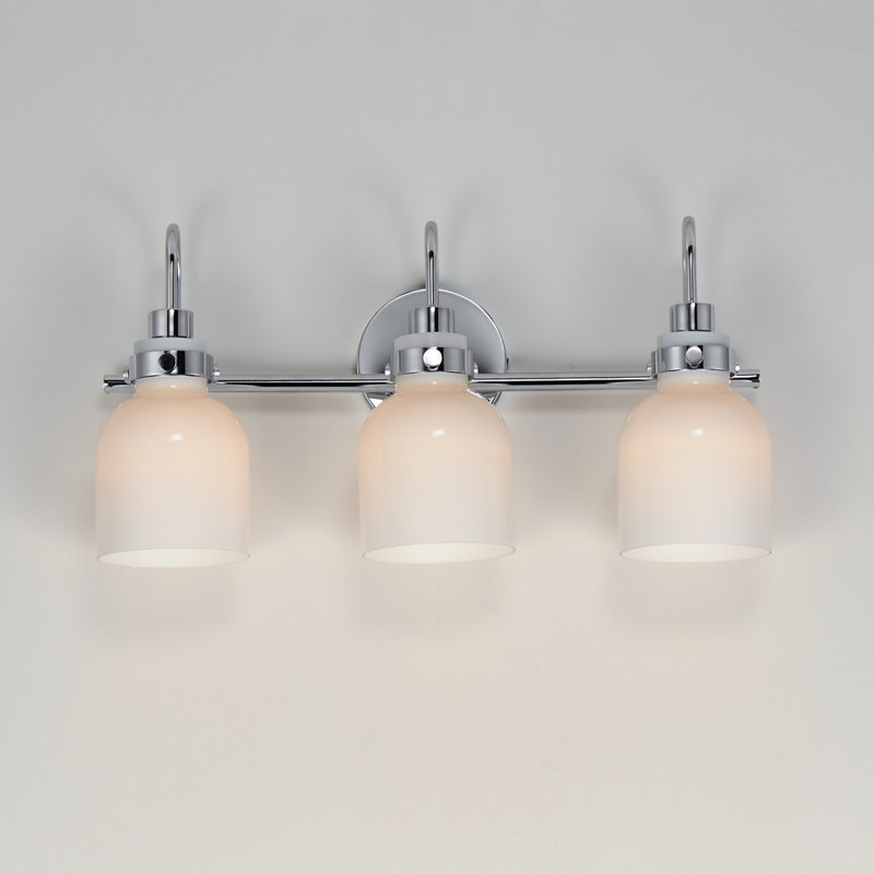 Arold 3 - Light Dimmable Vanity Light, Polished Chrome