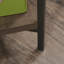 Bureau en L, finition brune