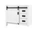 Meuble-lavabo 37 po avec plateau en pierre reconstituée 37 po (7509VB37 + 7722VT37)