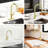 Brushed gold single-handle high-arc kitchen sink faucet with a retractable pull-down spray head; dual-function kitchen sink faucet.-118661921