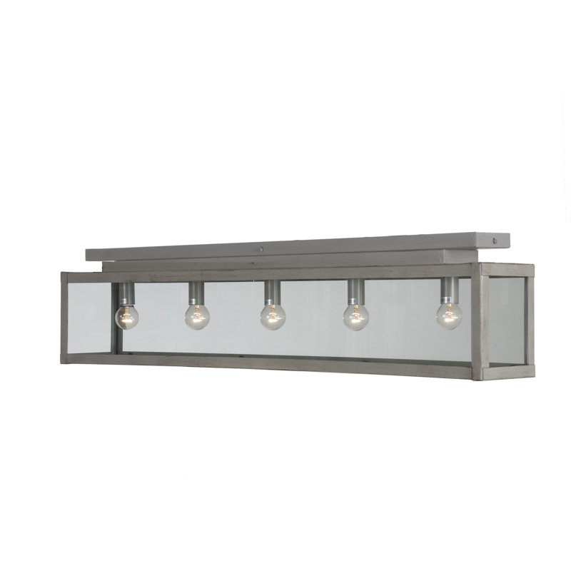 Sebastien Flush Mount, Grey Taupe