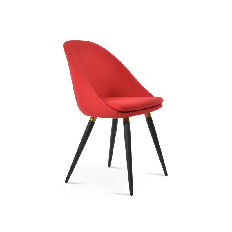 Chaise d'appoint Avanos Ana, Rouge