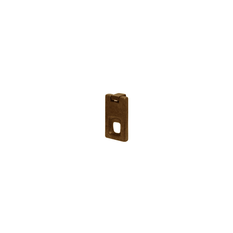 Tab Pendant Pull, Silicon Bronze Medium