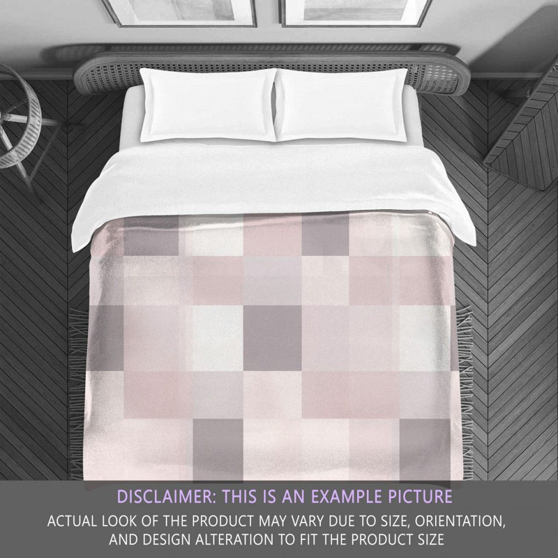 Checkered Comforter, Twin Extra Long Comforter