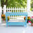 Outdoor 48'' Patio HDPE Adirondack 2-Tier Shelf Console Table, Rectangular Table Side Table, All-Weather Resistance-1395205356