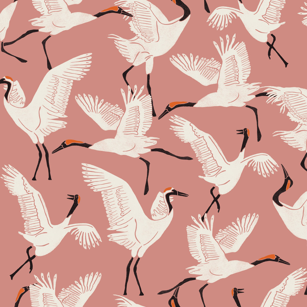 Tywand Self-Adhesive Wallpaper Roll, Pink