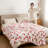 Cherry Patterned Flannel Throw Blanket-131376887