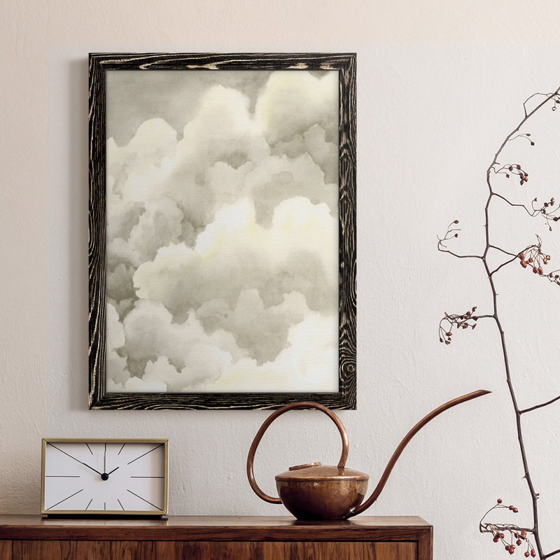 Storm Brew II - reproduction d'art sur toile, H 20 po x l 24 po x P 1 po, Cadre noir