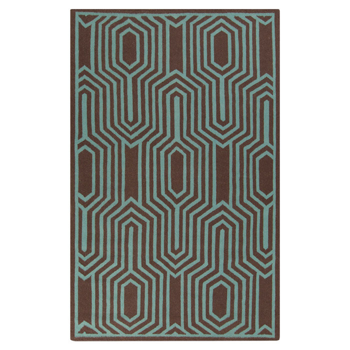 Carlton Wool Geometric Indoor Rug
