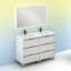 Suki 1200mm Free-standing Double Bathroom Vanity Unit-73822496-73822497
