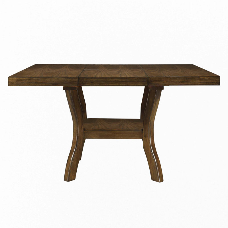 Table de salle à manger à rallonge transitionnelle (table seulement)