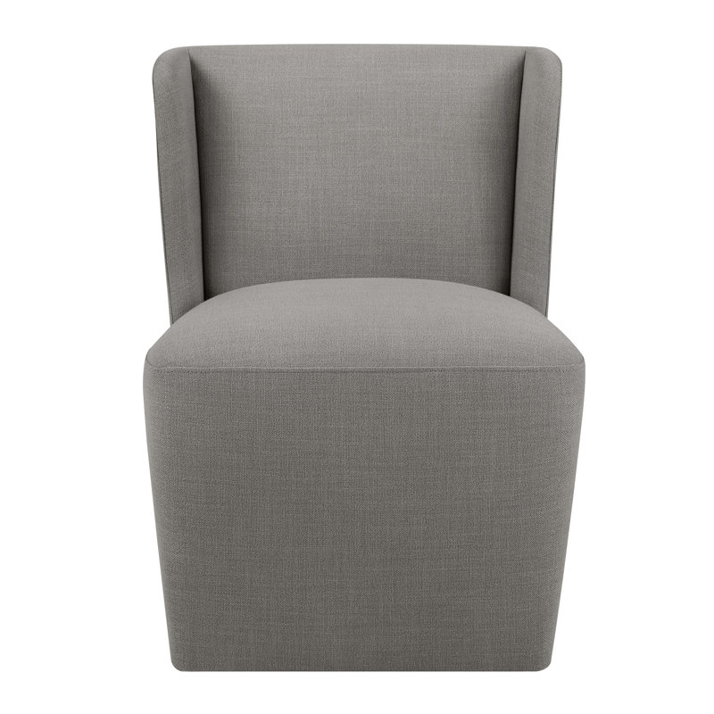 Chaise d'appoint rembourrée Ardeth, Lin performance Effie Flint