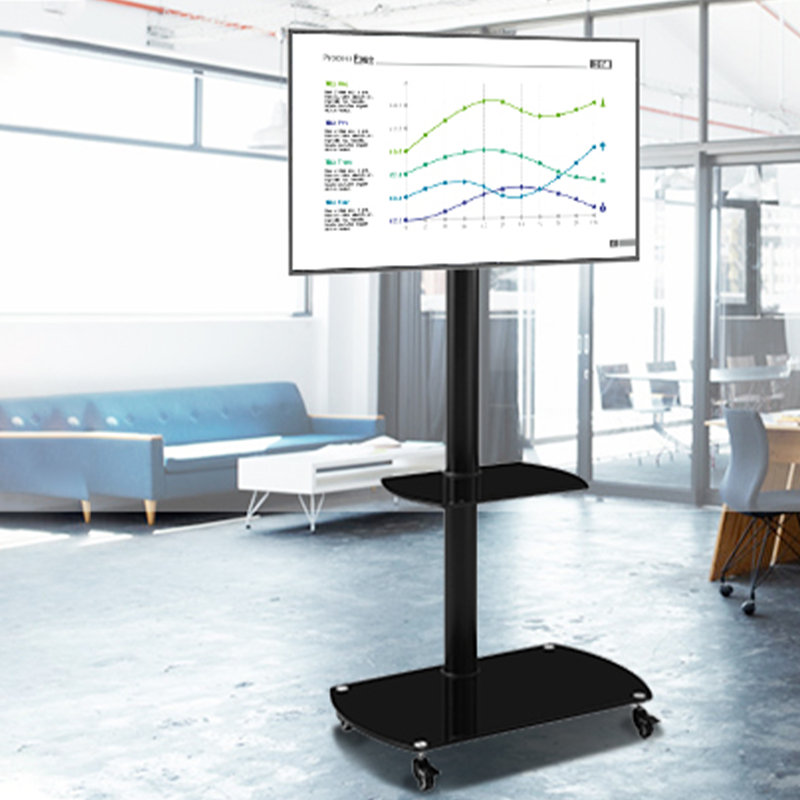 Latitude Run® Single Screen Floor Stand Mount