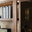 Bibliothèque américaine en bois massif